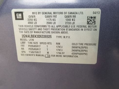 Used 2013 Chevrolet Equinox LS image 33