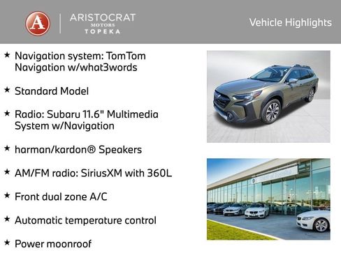 Used 2025 Subaru Outback Touring XT image 2