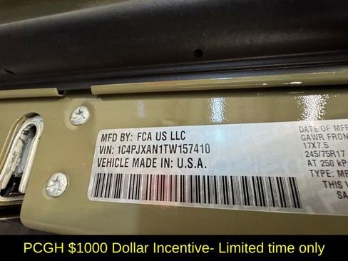 New 2026 Jeep Wrangler Sport S image 26