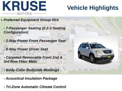 Used 2012 GMC Acadia SLT AWD/4WD image 10