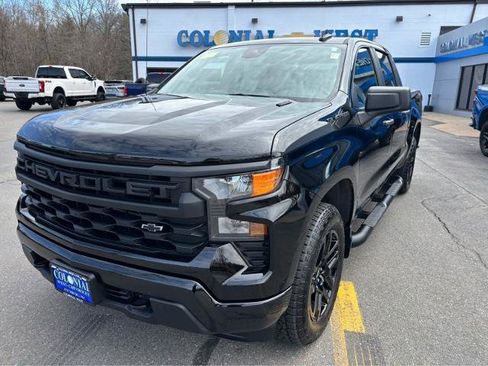 Used 2026 Chevrolet Silverado 1500 Custom w/ Turbomax Blackout Package AWD/4WD image 1