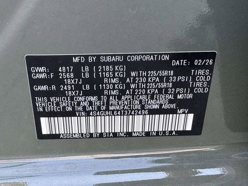 New 2026 Subaru Crosstrek 2.5i Limited image 25