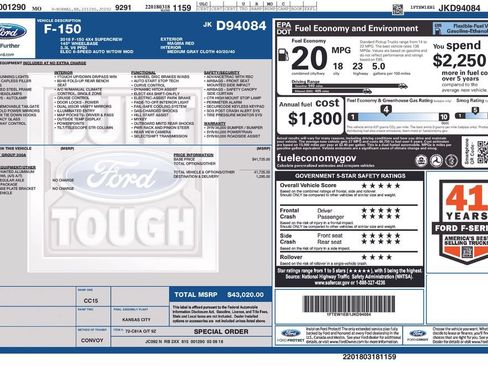 Used 2018 Ford F150 XLT AWD/4WD image 5