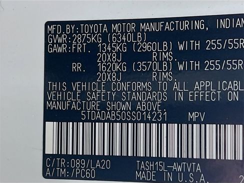 Certified 2025 Toyota Grand Highlander AWD Hybrid image 34