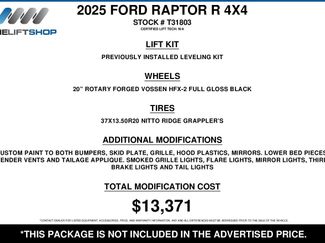 Used 2025 Ford F150 Raptor w/ Equipment Group 803A Raptor R video 2