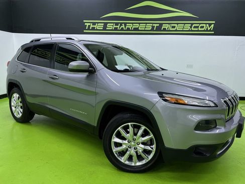 Used 2016 Jeep Cherokee Limited w/ Trailer Tow Group AWD/4WD image 1