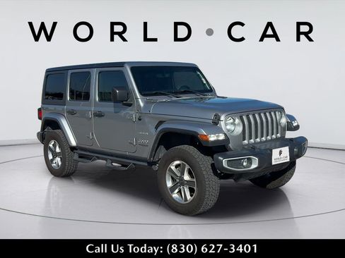 Used 2020 Jeep Wrangler Unlimited Sahara AWD/4WD image 1