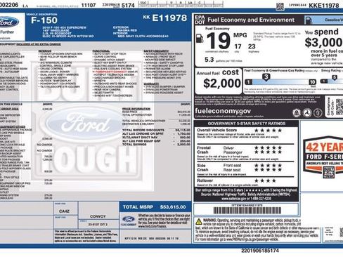 Used 2019 Ford F150 XLT w/ Equipment Group 302A Luxury image 4