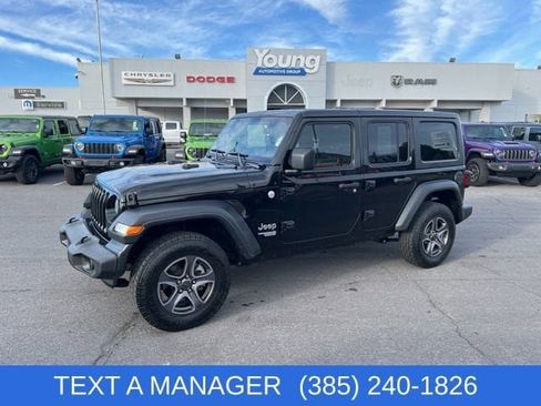 Used 2018 Jeep Wrangler Unlimited Sport S image 1
