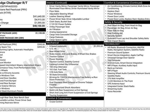 Used 2023 Dodge Challenger R/T w/ Blacktop Package RWD image 2