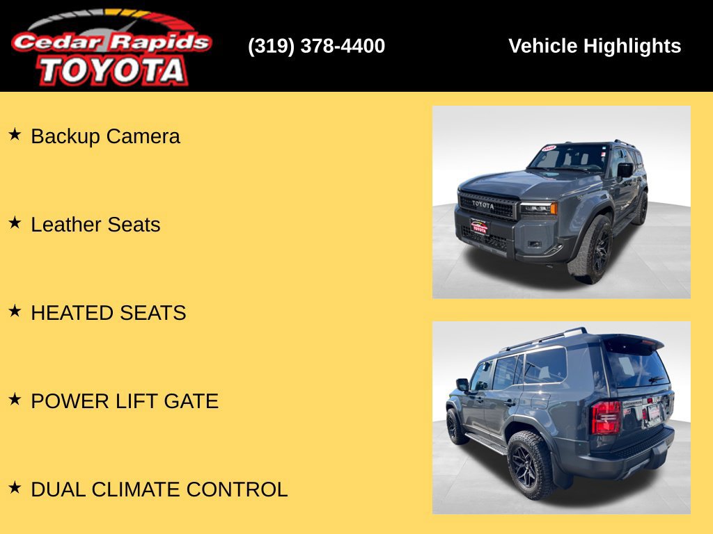Used 2025 Toyota Land Cruiser w/ Premium Package AWD/4WD image 15