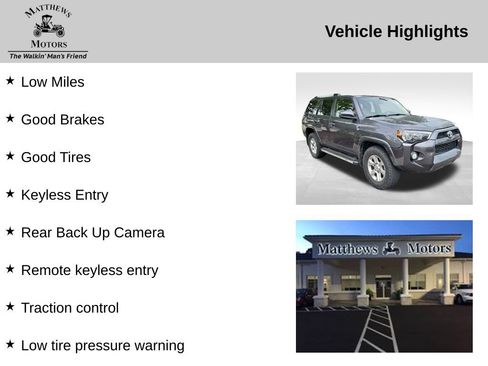 Used 2019 Toyota 4Runner SR5 RWD image 11