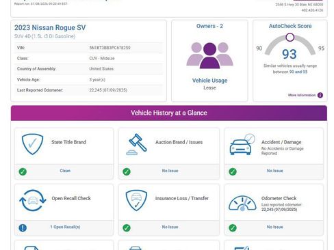 Used 2023 Nissan Rogue SV image 21