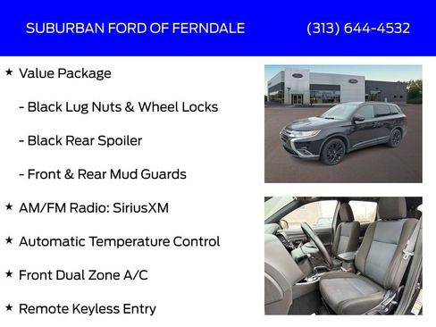 Used 2018 Mitsubishi Outlander LE FWD image 4