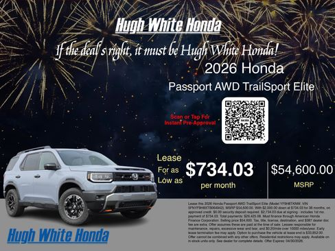 New 2026 Honda Passport TrailSport Elite image 3