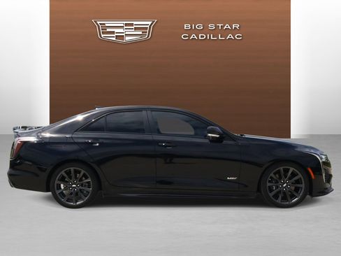 Certified 2025 Cadillac CT4 V w/ Technology Package RWD image 6