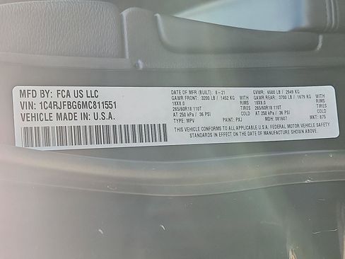 Certified 2021 Jeep Grand Cherokee Limited w/ Premium Lighting Group image 29