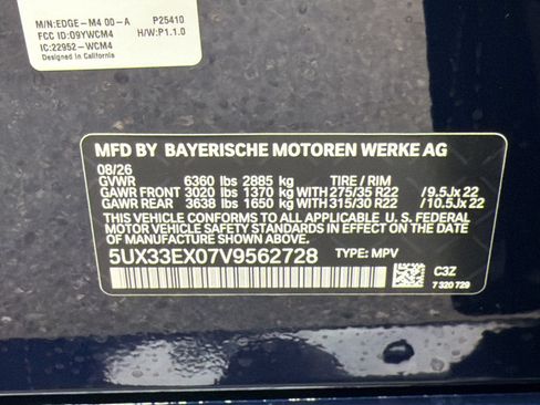 New 2027 BMW X6 xDrive40i w/ Climate Comfort Package AWD/4WD image 24