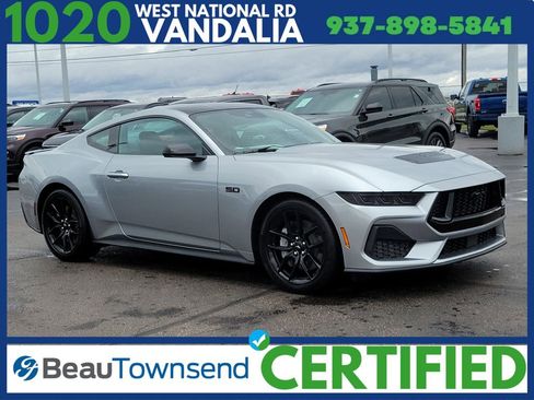 Certified 2025 Ford Mustang GT Premium w/ Mustang Nite Pony Package image 1