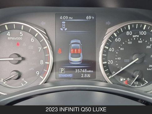 Used 2023 INFINITI Q50 Luxe w/ Cargo Package RWD image 20