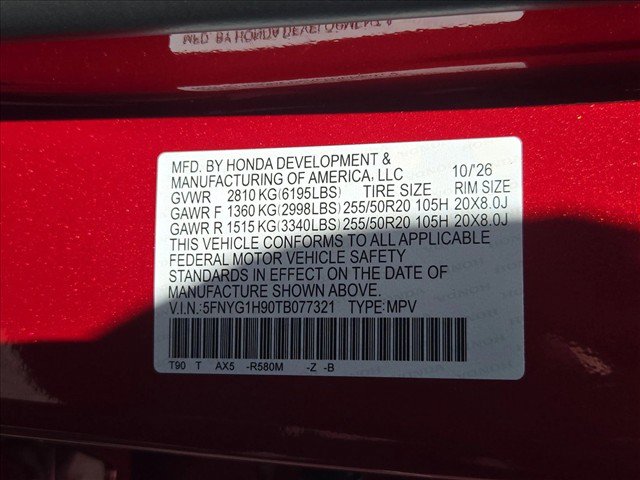 New 2026 Honda Pilot Black Edition image 17