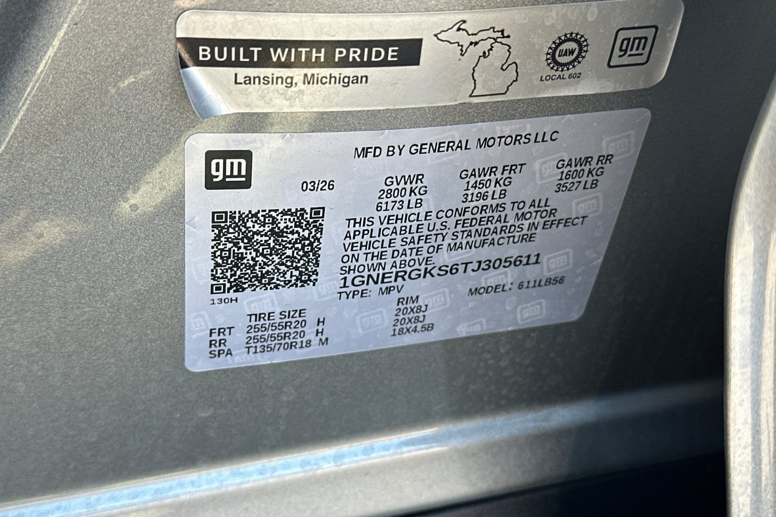 Used 2026 Chevrolet Traverse LT w/ Sun and Wheel Package FWD image 34