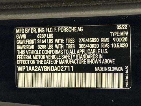 Certified 2022 Porsche Cayenne AWD/4WD image 26