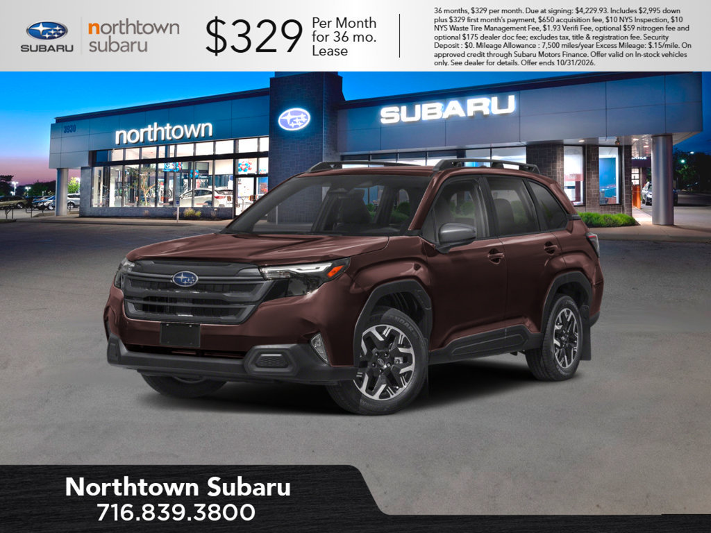 New 2026 Subaru Forester Premium AWD/4WD image 1