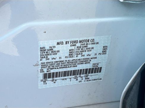 Used 2024 Ford Edge SEL AWD/4WD image 28