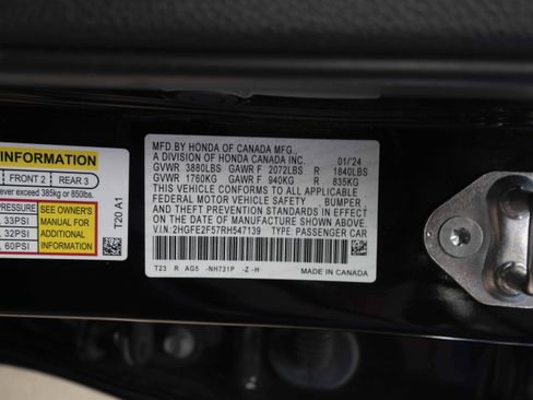 Used 2024 Honda Civic Sport image 44