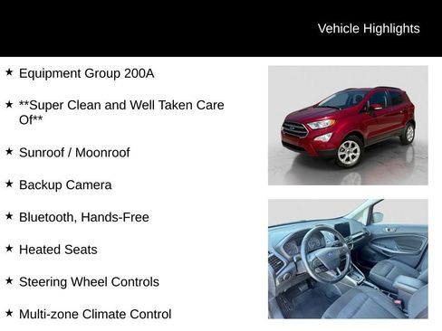 Used 2020 Ford EcoSport SE AWD/4WD image 6