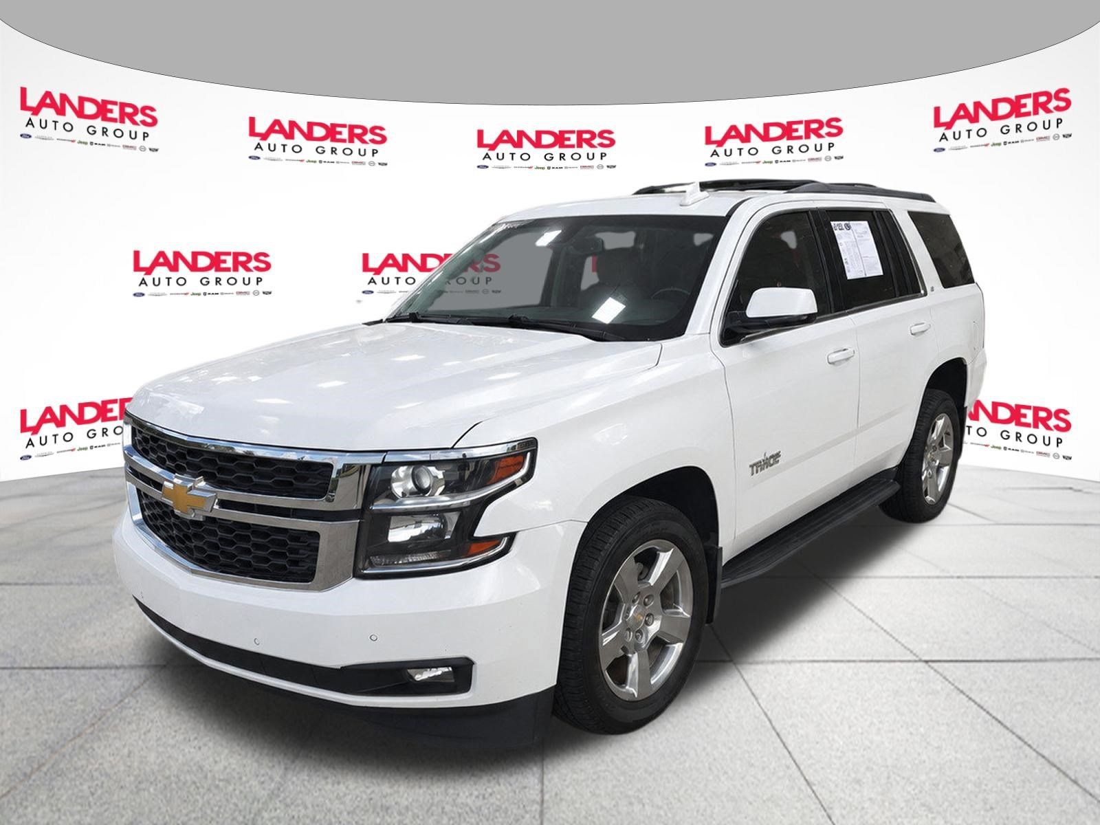 Used 2018 Chevrolet Tahoe LT w/ Texas Edition Package RWD image 1