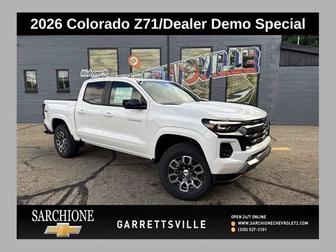 New 2026 Chevrolet Colorado Z71 w/ Technology Package AWD/4WD image 1
