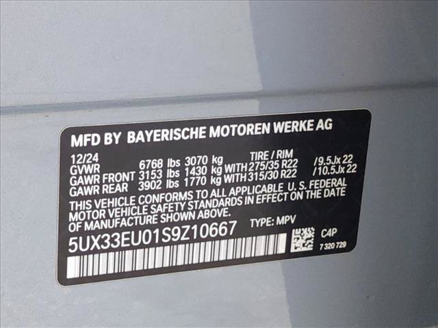 Certified 2025 BMW X5 M60i w/ Climate Comfort Package AWD/4WD image 26