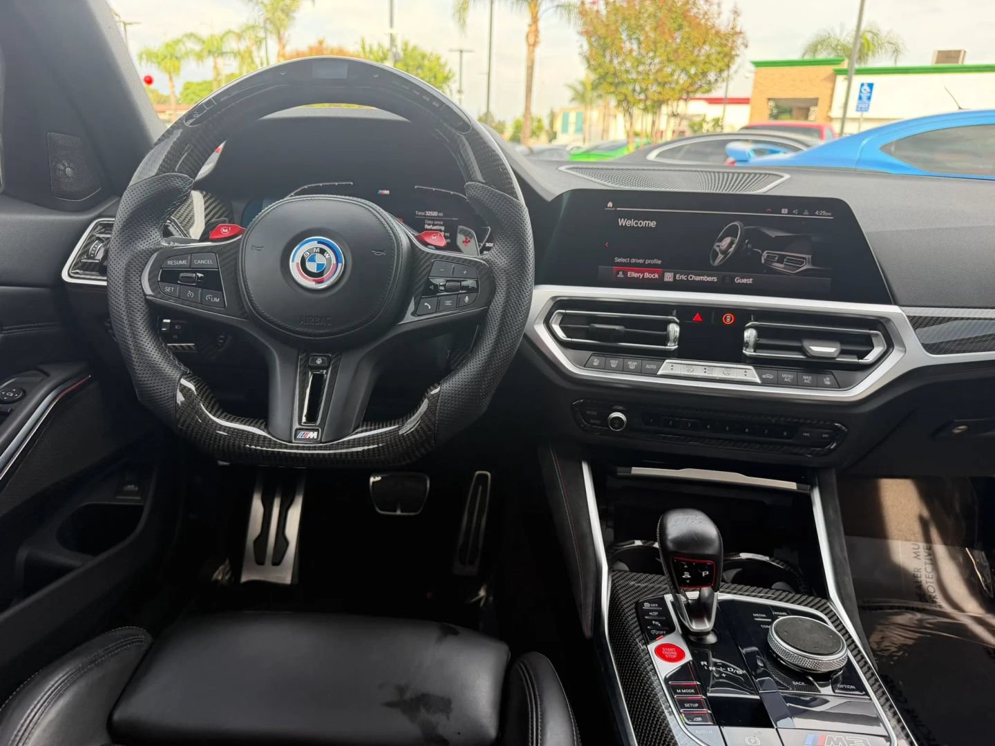 Used 2022 BMW M3 Competition w/ M Carbon Exterior Package RWD image 41