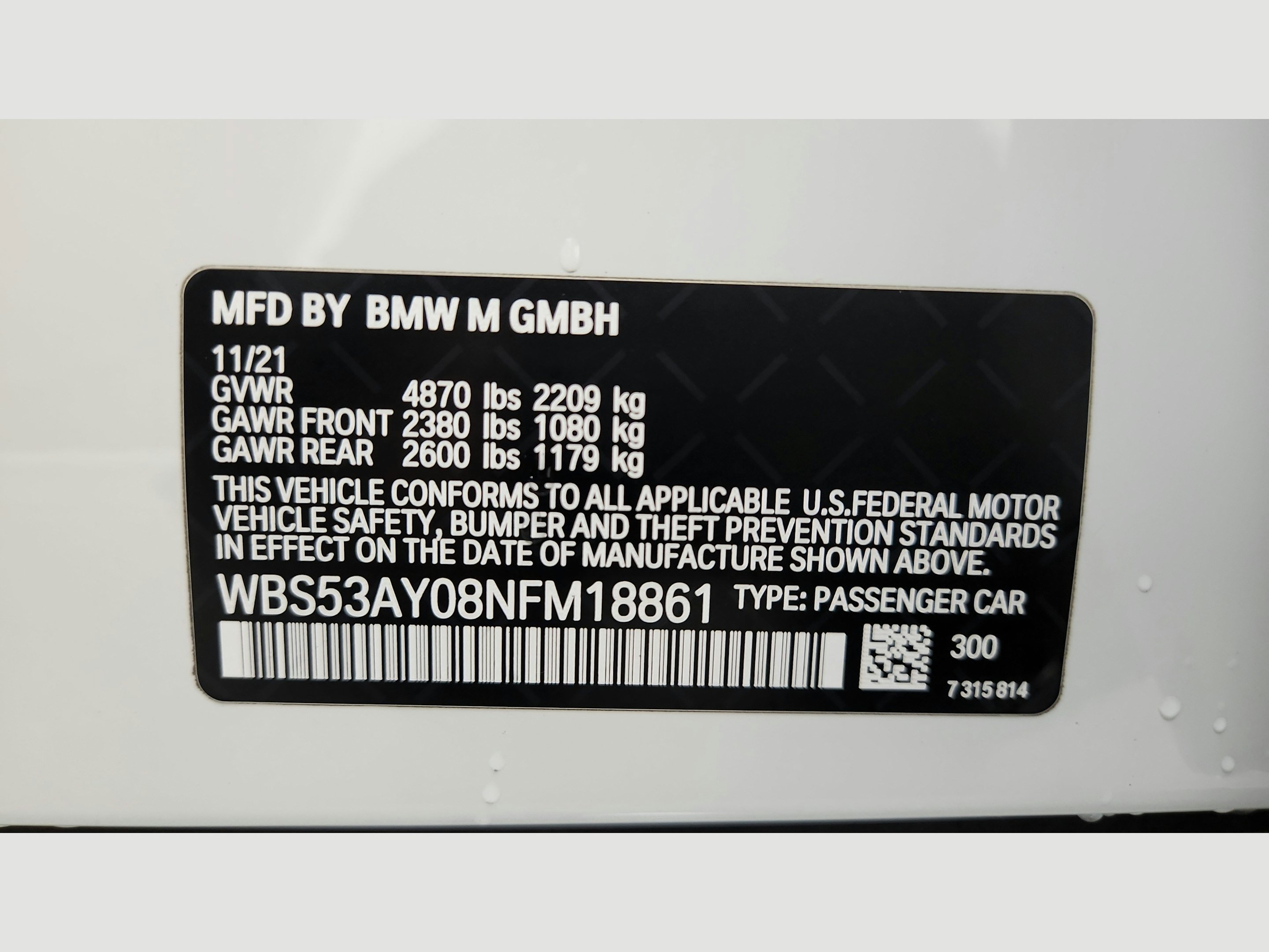 Used 2022 BMW M3 w/ Executive Package RWD image 39