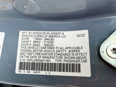 Used 2022 Honda Civic Sport image 29