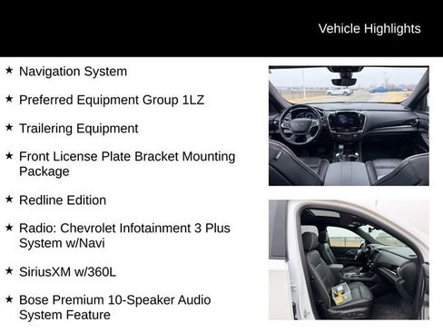 Used 2022 Chevrolet Traverse Premier w/ Redline Edition image 12