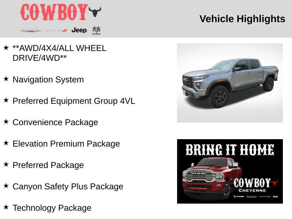 Used 2025 GMC Canyon Elevation w/ Convenience Package AWD/4WD image 5