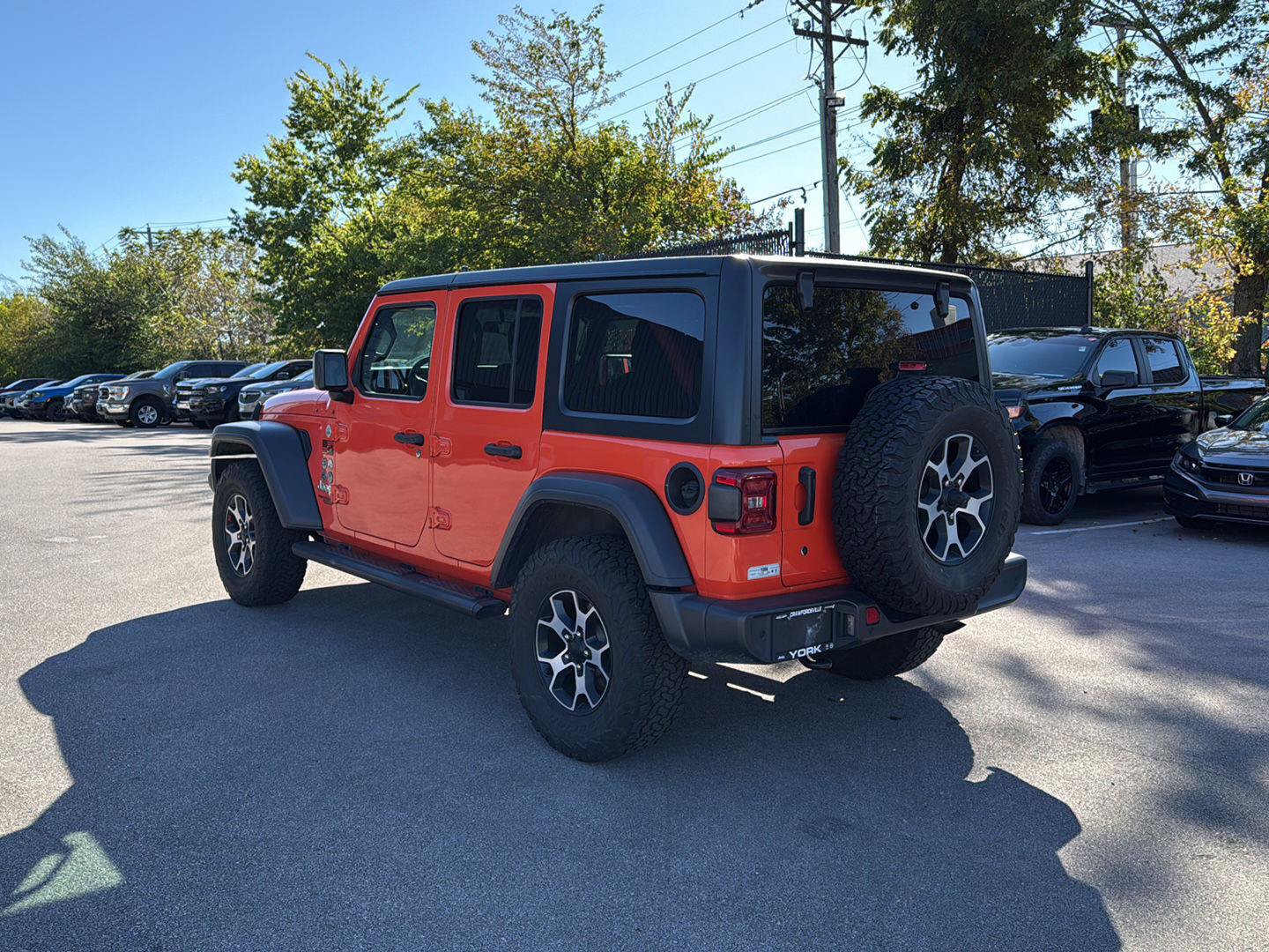 Used 2018 Jeep Wrangler Unlimited Sport S AWD/4WD image 5