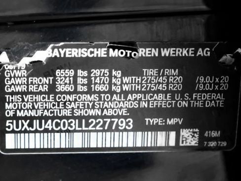 Used 2020 BMW X5 M50i AWD/4WD image 57