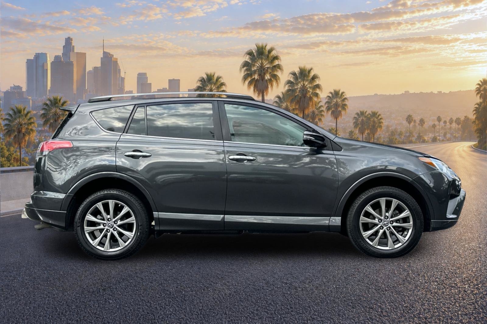 Used 2017 Toyota RAV4 Platinum w/ All Weather Liner Package FWD image 3