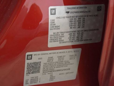 Used 2021 Chevrolet Silverado 1500 RST RWD image 28
