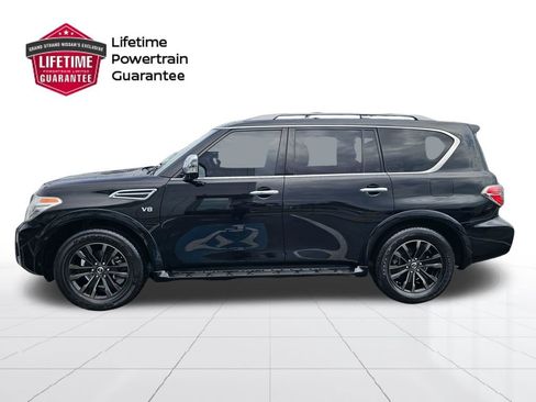 Used 2020 Nissan Armada Platinum w/ Captain's Chairs Package image 2