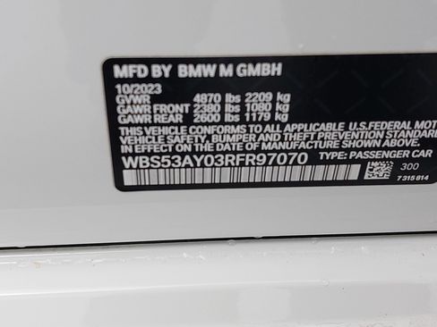 Used 2024 BMW M3 w/ Executive Package image 37