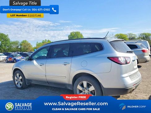 Used 2015 Chevrolet Traverse LTZ AWD/4WD image 3