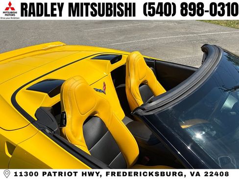 Used 2014 Chevrolet Corvette Stingray Convertible w/ 2LT Preferred Equipment Group RWD image 16