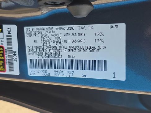 Certified 2026 Toyota Tundra SR5 image 35