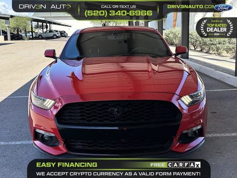 Used 2016 Ford Mustang Premium w/ Wheel & Stripe Package RWD image 2