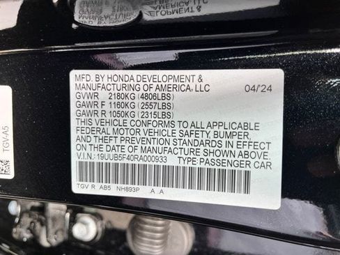 Used 2024 Acura TLX w/ Technology Package FWD image 17